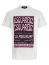 Dsquared2 Fashion Show Graphic Print T-shirt In White