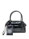 Dsquared2 Hand Bag With Card Holder In Black