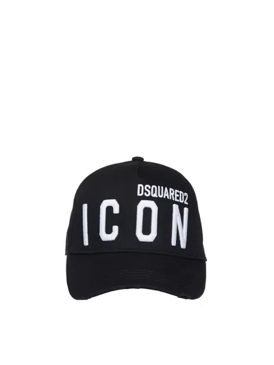 Dsquared2 Icon  Hat In Black