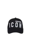 Dsquared2 Bcm041205c00001 D2 Icon Cap In Black