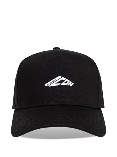Dsquared2 Icon New Generation Baseball Cap In Black