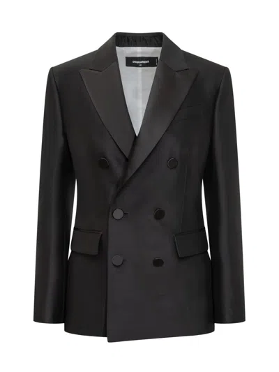 Dsquared2 Jacket In Black