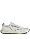 Dsquared2 Dynamic Leather Mesh Sneakers In Multi
