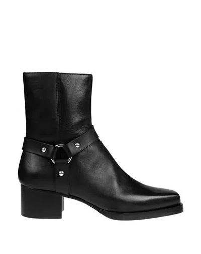 Dsquared2 Leather Ankle Boots Woman Ankle Boots Black Size 8 Leather