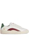 Dsquared2 Leather Low-top Sneakers Contrast Heel