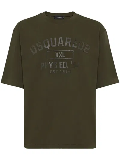 DSQUARED2 DSQUARED2 DSQUARED2 LOGO-APPLIQUÉ T-SHIRT