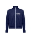 Dsquared2 Logo Print Sweatshirt Man Sweatshirt Blue Size Xl Cotton