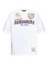 Dsquared2 Embroidered Graphic T-shirt In Multi