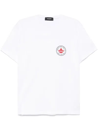 Dsquared2 Logo-print T-shirt In White