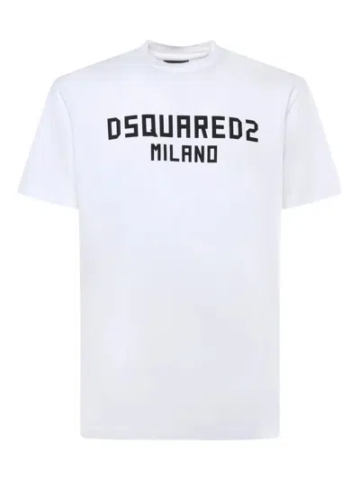 Dsquared2 Logo T-shirt In White