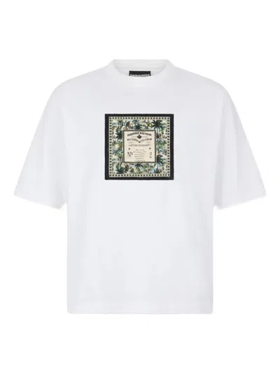 Dsquared2 Monkey Business T-shirt In White
