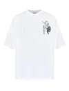 Dsquared2 Monkey Graphic T-shirt In White
