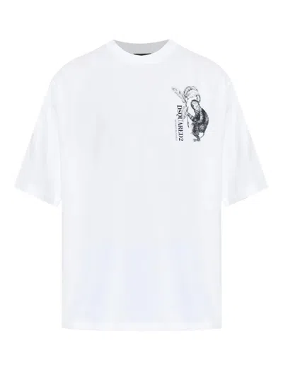 Dsquared2 Monkey Graphic T-shirt In White