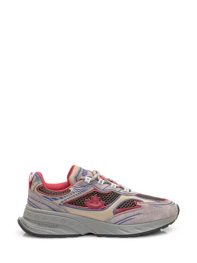 DSQUARED2 DSQUARED2 DSQUARED2 MULTICOLOR SNEAKERS WITH LOGO