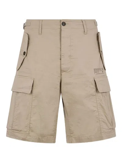 DSQUARED2 DSQUARED2 DSQUARED2 MULTIPLE-POCKET BELT-LOOP SHORTS