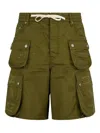 Dsquared2 Multi-pocket Shorts In Green