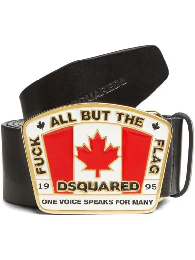 DSQUARED2 DSQUARED2 DSQUARED2 NEW GENERATION ICON PLATE BELT