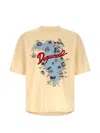 Dsquared2 Printed Crew Neck T-shirt In Multi
