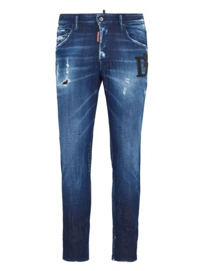 DSQUARED2 DSQUARED2 DSQUARED2 RIPPED-DETAIL JEANS
