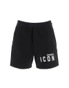 Dsquared2 Shorts Man Shorts & Bermuda Shorts Black Size L Cotton