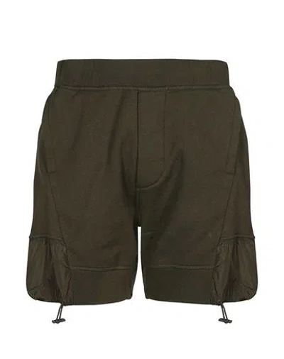 Dsquared2 Shorts Man Shorts & Bermuda Shorts Green Size M Cotton