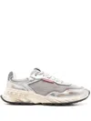 Dsquared2 Sprinter Sneakers With Contrasting Heel Detail In Gray