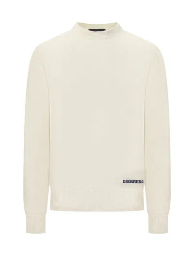 Dsquared2 Sweater In White