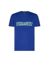 Dsquared2 T-shirt Man T-shirt Blue Size Xl Cotton