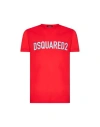 Dsquared2 T-shirt Man T-shirt Red Size Xxl Cotton