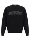 Dsquared2 X Ducati Capsule Crewneck Sweatshirt In Black
