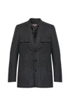 Dsquared2 Single-breasted Tailored Blazer In Black