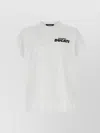 Dsquared2 Ducati X D2 White T-shirt With Logo On The Front In Cotton Man