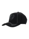 Dsquared2 Ducati X D2 Black Baseball Hat With Logo Embroidery On The Front And Maxi Logo Lettering On The Side In Black