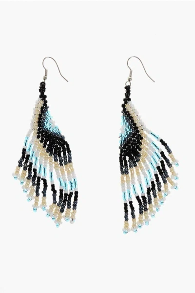 Dsquared2 Earrings With Beaded Pendants