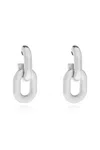 Dsquared2 Chain-link Earrings In Silver