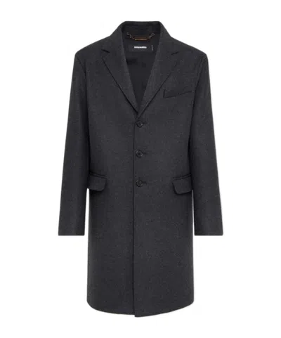 Dsquared2 Easy Coat In Gray