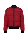 Dsquared2 Easy Down Bomber Jacket In Red