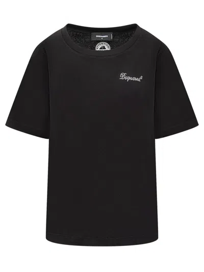 Dsquared2 Easy Fit Tee In Black