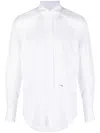 Dsquared2 Easy Slim 70's B Down Shirt In White