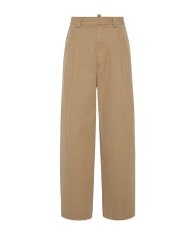 Dsquared2 Easy Zoot Pant In Camel