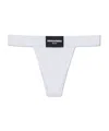 Dsquared2 Elastic Waist Briefs In White