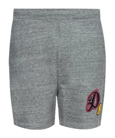 Dsquared2 Elastic Waist-edge Shorts In Black