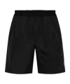 Dsquared2 Elastic Waist Shorts In Black