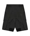 Dsquared2 Wide-leg Cargo Shorts In Black