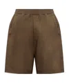 Dsquared2 Elastic Waist Shorts In Green