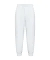 Dsquared2 Elastic Waist Sweatpants In White