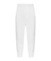 Dsquared2 Elastic Waist Sweatpants In White