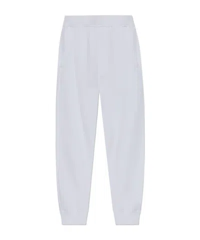 Dsquared2 Elastic Waist Sweatpants In White
