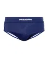 Dsquared2 Elastic Waist Swimming Trunks In Blue