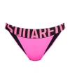 Dsquared2 Elastic Waist Swimming Trunks In Pink